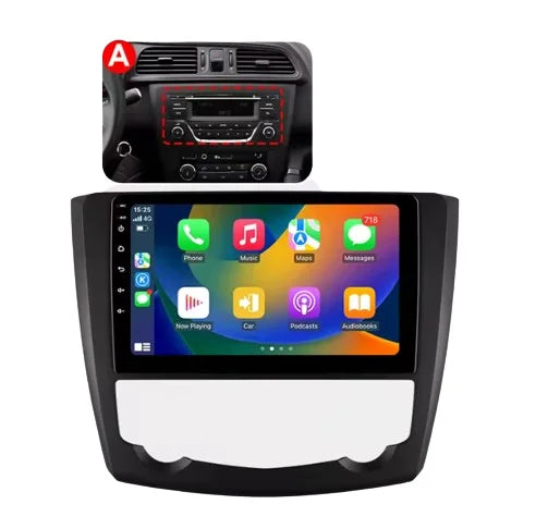Autoradio CarPlay Renault Kadjar avec écran tactile intégré