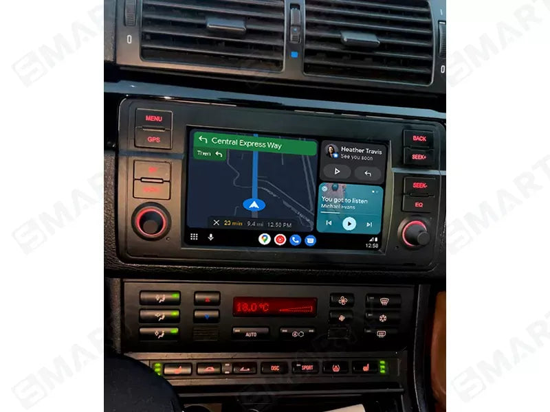 Autoradio CarPlay Rover 75 avec écran tactile intégré