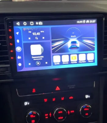 Autoradio CarPlay Seat Leon avec écran tactile intégré