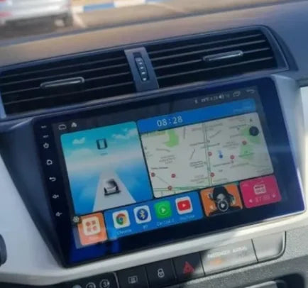 Autoradio CarPlay Skoda Fabia avec écran tactile intégré