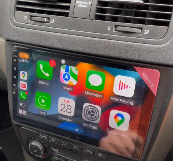 Autoradio CarPlay Skoda Yeti avec écran tactile intégré