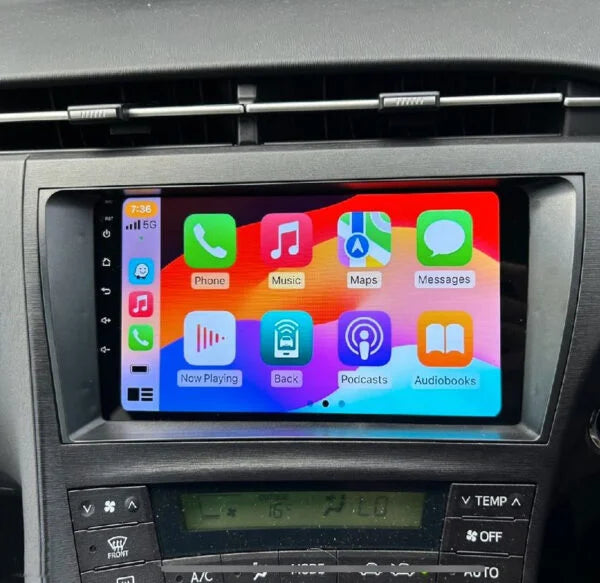 Autoradio CarPlay Toyota Prius 3 avec écran tactile intégré