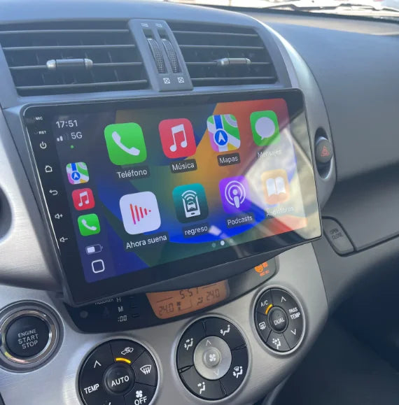 Autoradio CarPlay Toyota RAV4 avec écran tactile intégré
