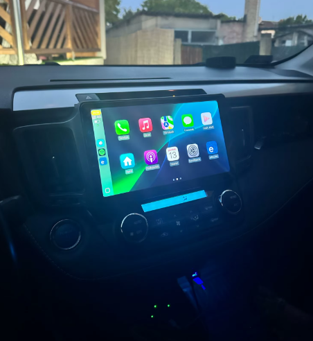 Autoradio CarPlay Toyota RAV4 avec écran tactile intégré