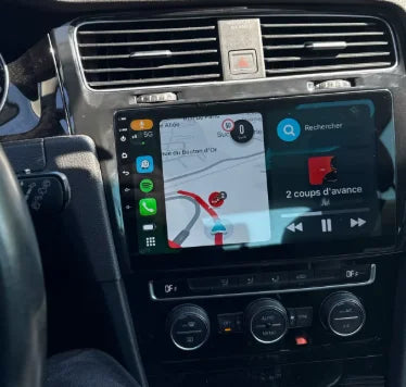 Autoradio CarPlay Volkswagen Golf 7 avec écran tactile intégré