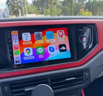 Autoradio CarPlay Volkswagen T6 MK7 avec écran tactile intégré
