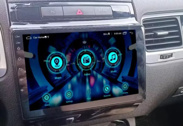 Autoradio CarPlay Volkswagen Touareg avec écran tactile intégré