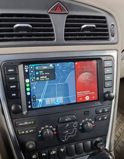 Autoradio CarPlay Volvo V40 avec écran tactile intégré