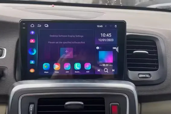 Autoradio CarPlay Volvo V60 avec écran tactile intégré