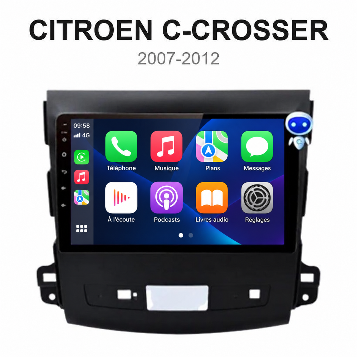 CITROËN C-CROSSER [2007-2012] - Avec Rockfort d'origine