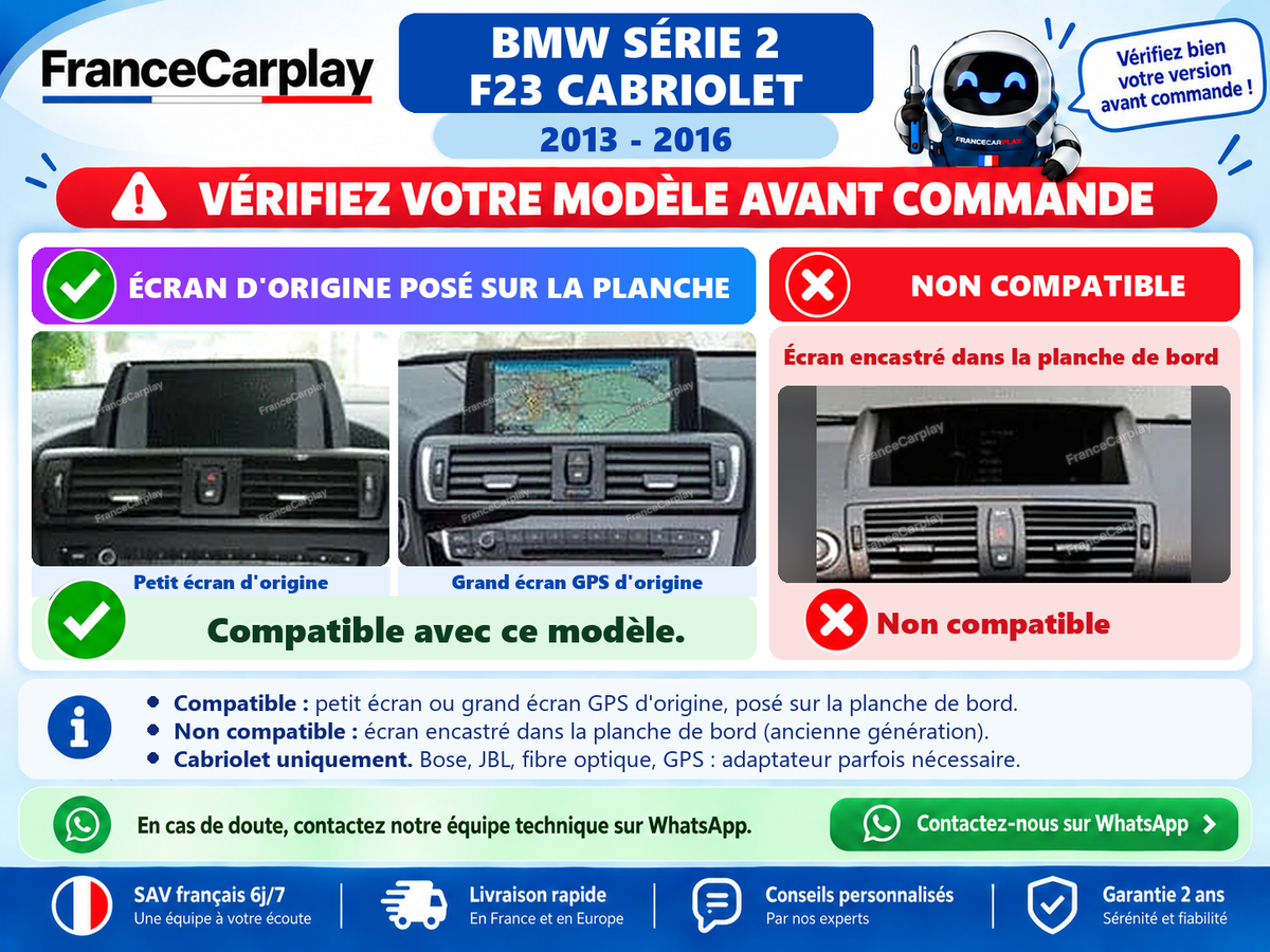 BMW Série 2 F23 Cabriolet [2013–2016]