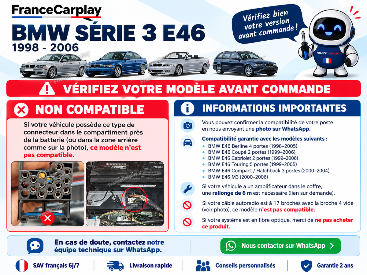 BMW Série 3 [1998–2006] E46 - Grand Écran