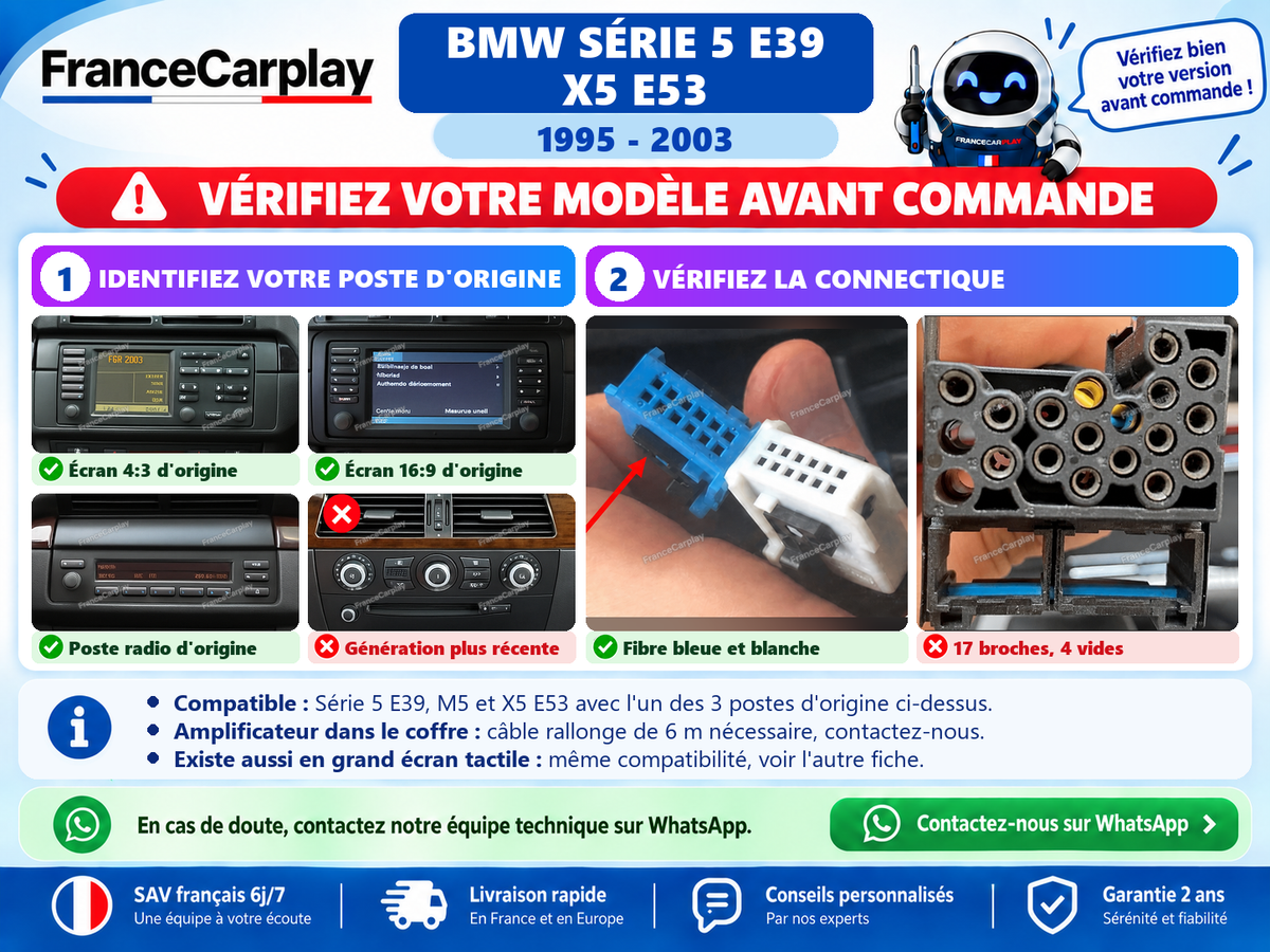 BMW SÉRIE 5 E39 / X5 E53 [1995-2003] Style d'origine