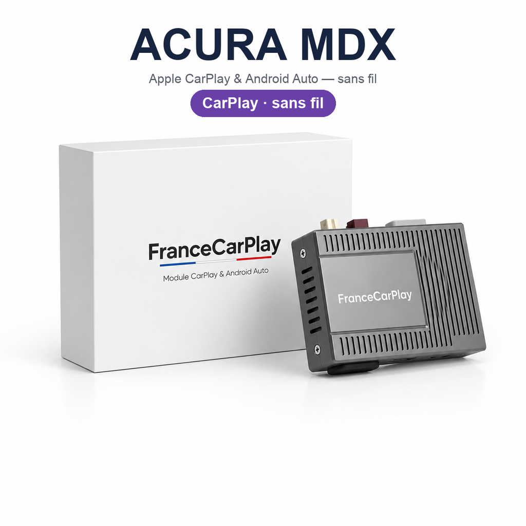 Boîtier CarPlay et Android Auto sans fil pour Acura MDX
