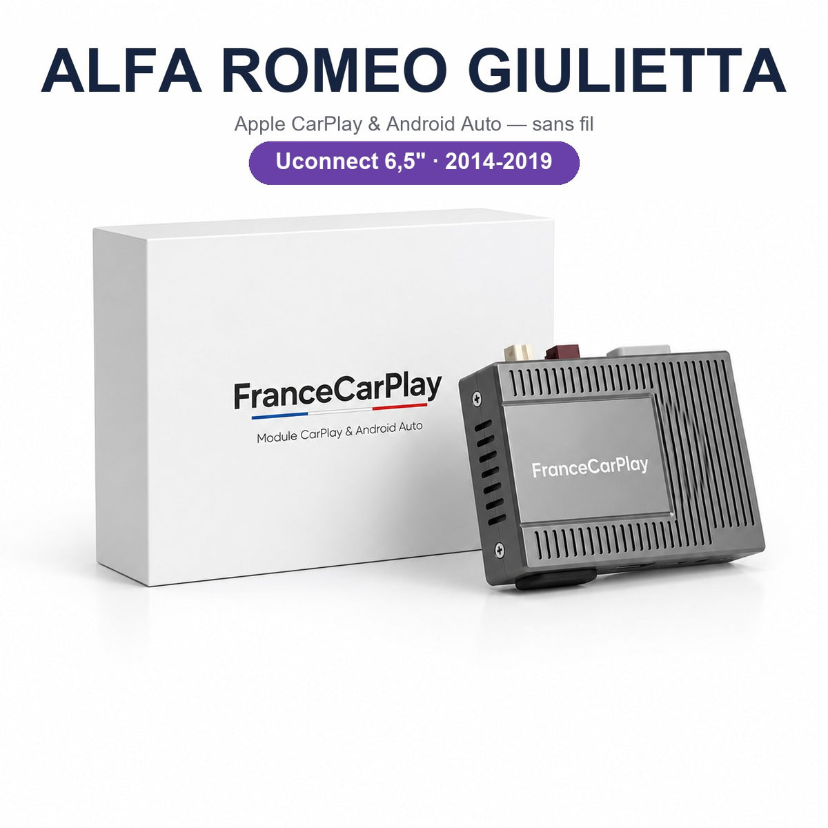 BOITIER ALFA ROMEO GIULIETTA UCONNECT 6,5" [2014-2019]