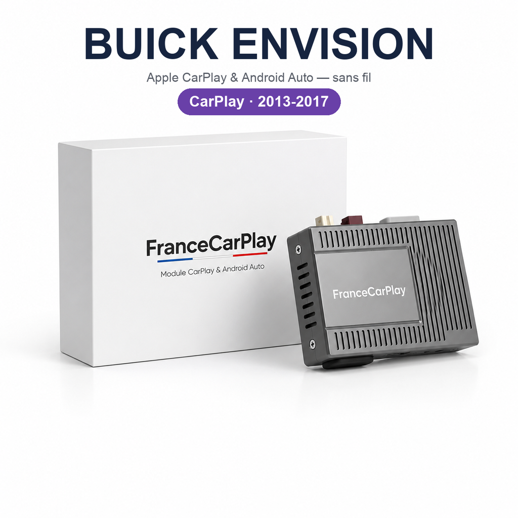 Boîtier CarPlay et Android Auto sans fil pour Buick Envision (2013-2017)