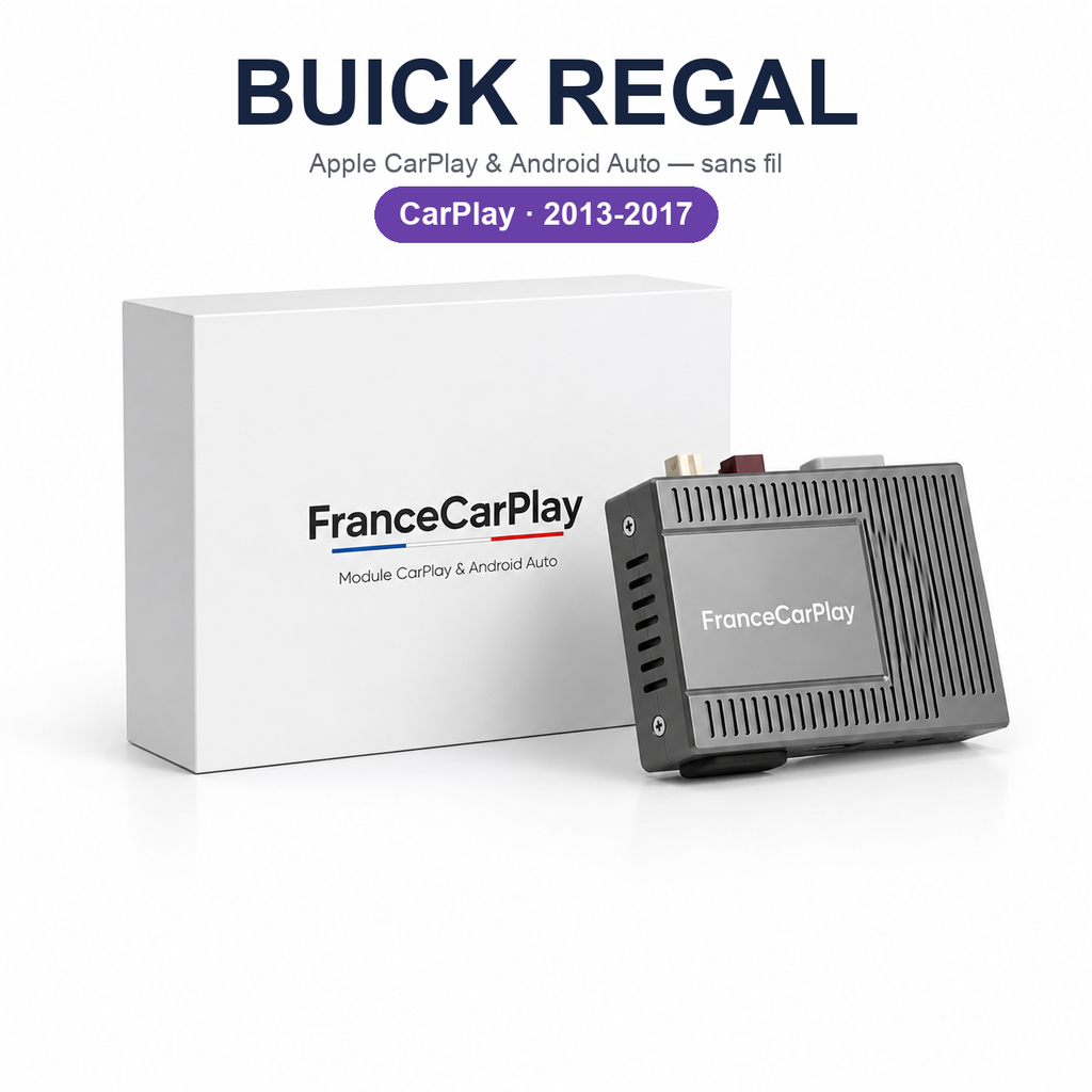 Boîtier CarPlay et Android Auto sans fil pour Buick Regal (2013-2017)