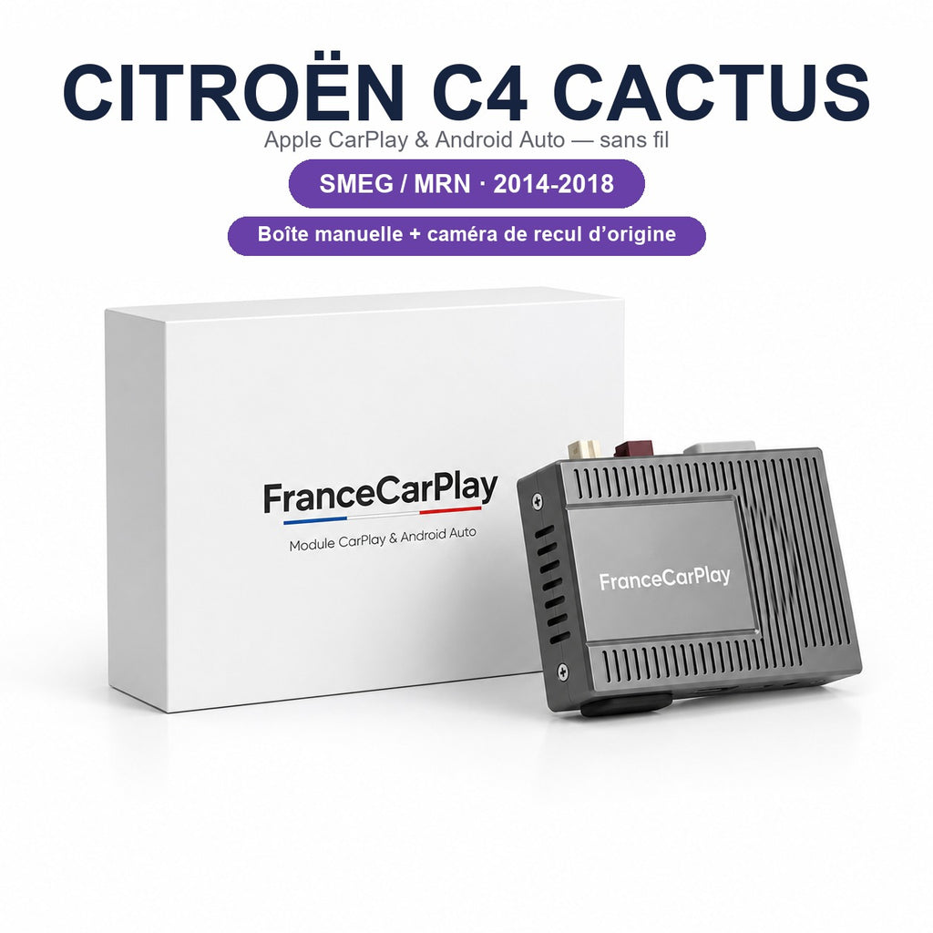 BOITIER CITROËN C4 CACTUS SMEG / MRN [2014-2018] – Boîte manuelle + caméra de recul d’origine