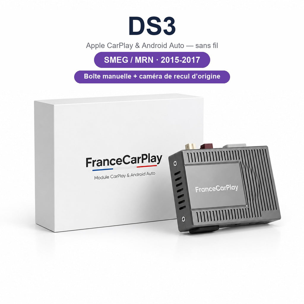 BOITIER DS3 SMEG / MRN [2015-2017] – Boîte manuelle + caméra de recul d’origine