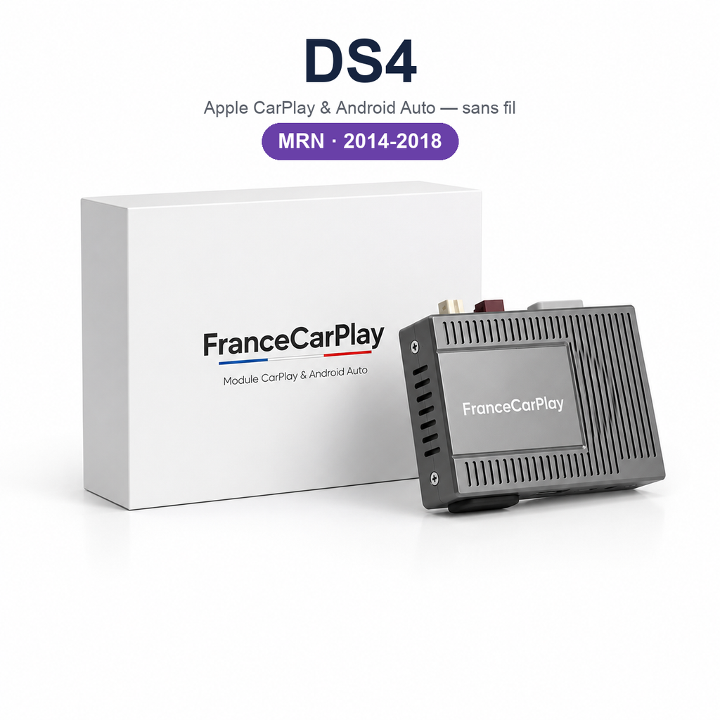 Boîtier CarPlay et Android Auto sans fil pour DS 4 MRN (2014-2018)