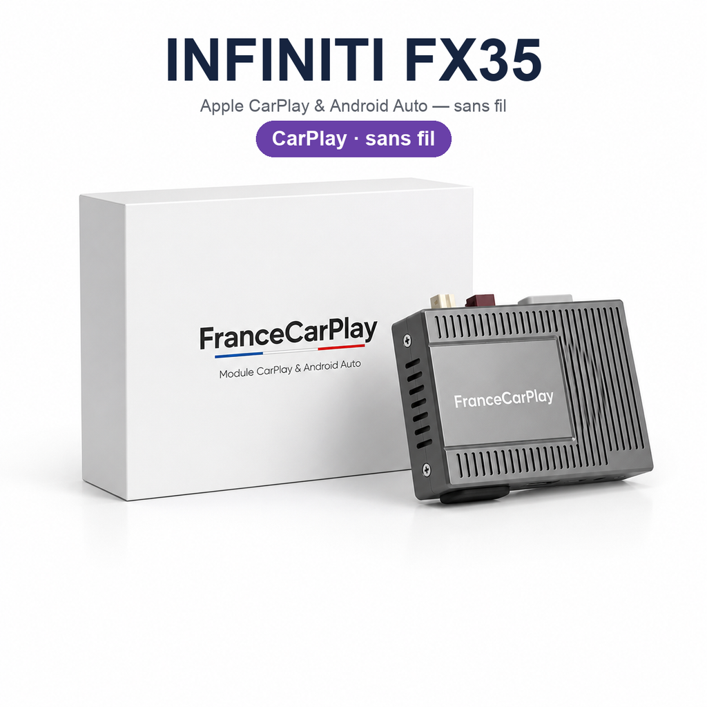 Boîtier CarPlay et Android Auto sans fil pour Infiniti FX35