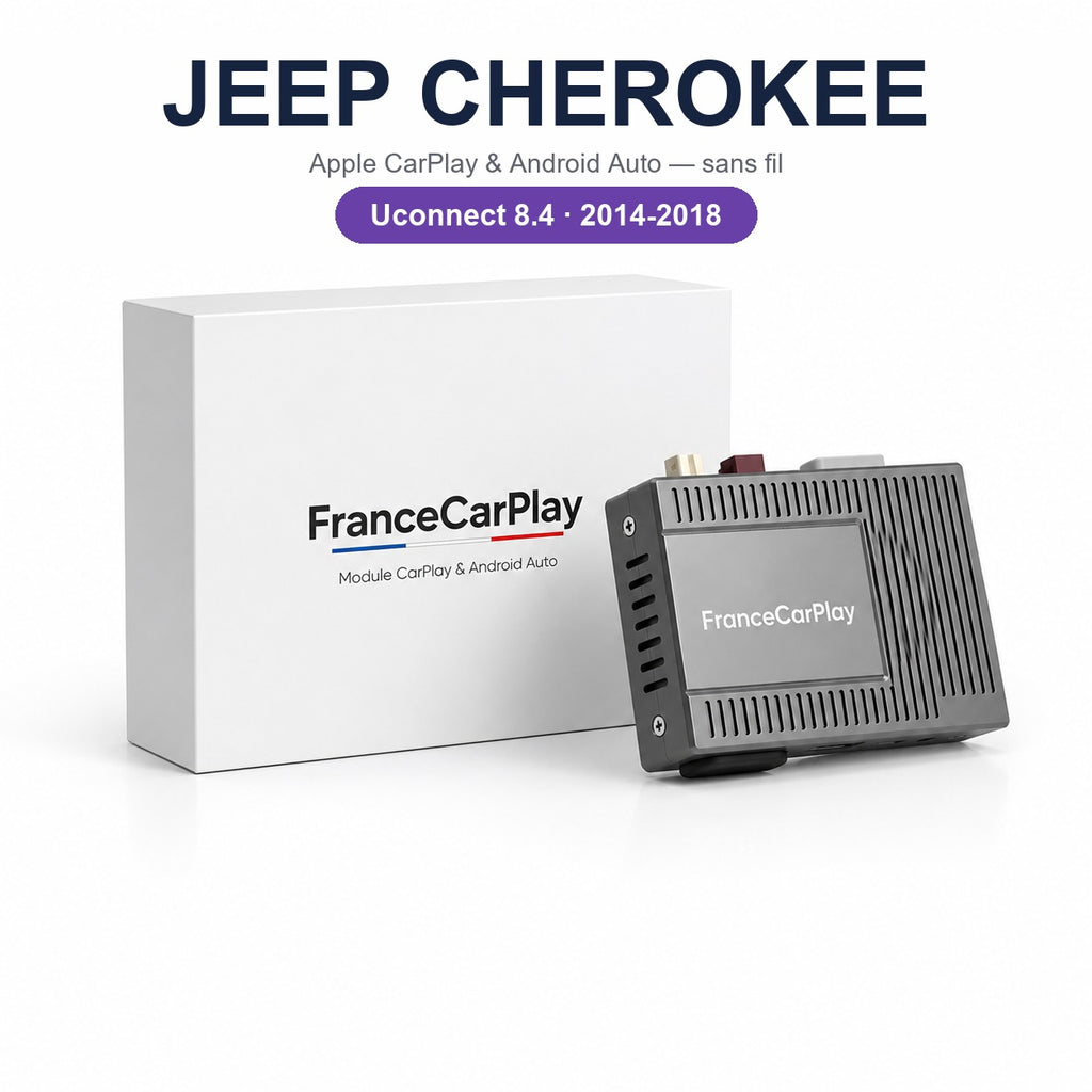 BOITIER JEEP CHEROKEE UCONNECT 8.4 [2014-2018]