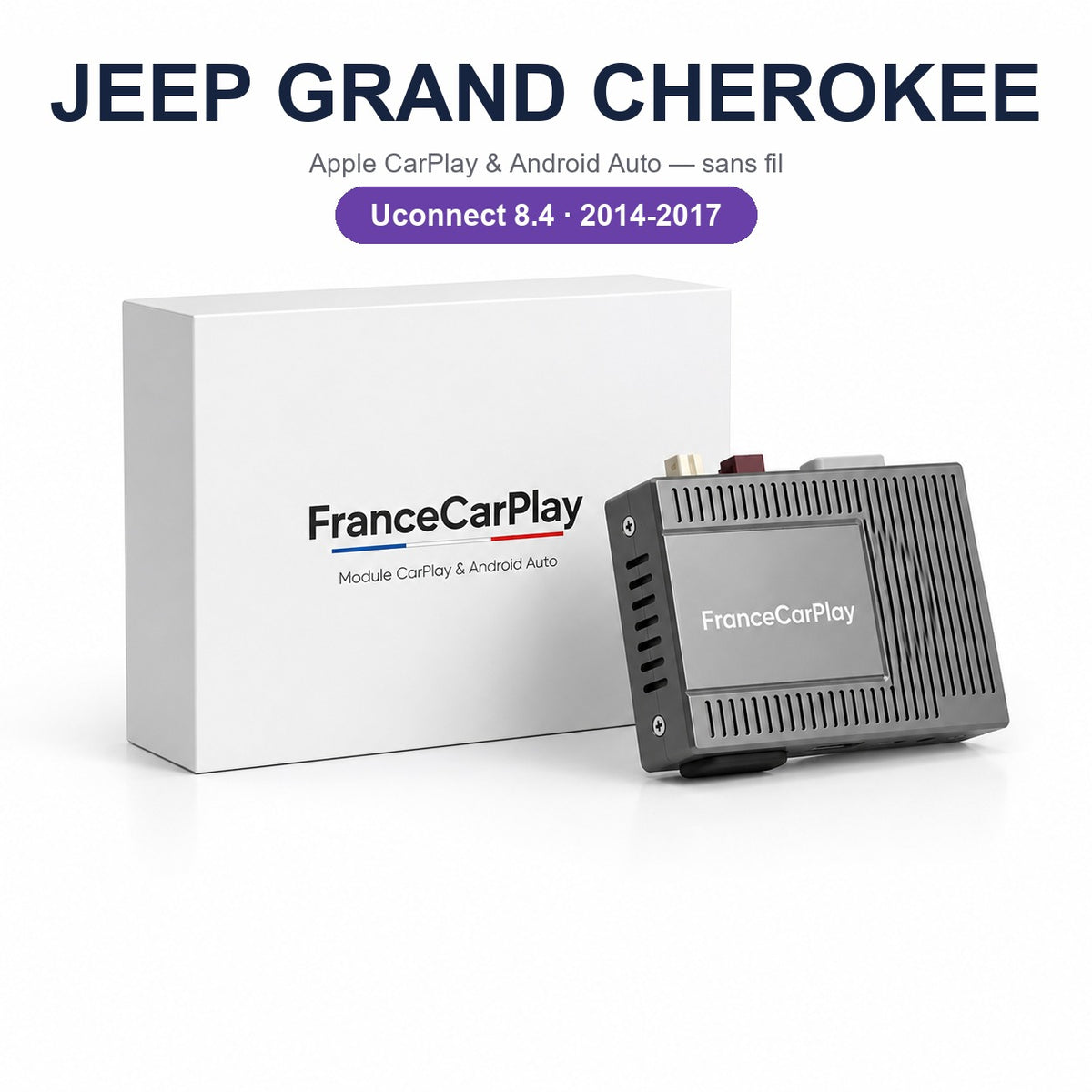 BOITIER JEEP GRAND CHEROKEE UCONNECT 8.4 [2014-2017]