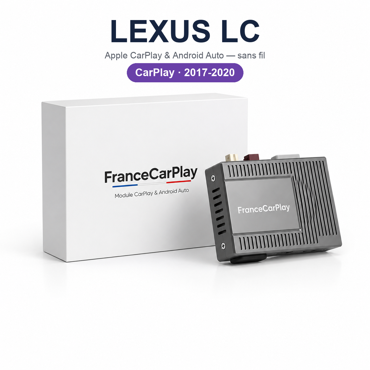 Boîtier CarPlay et Android Auto sans fil pour Lexus LC (2017-2020)