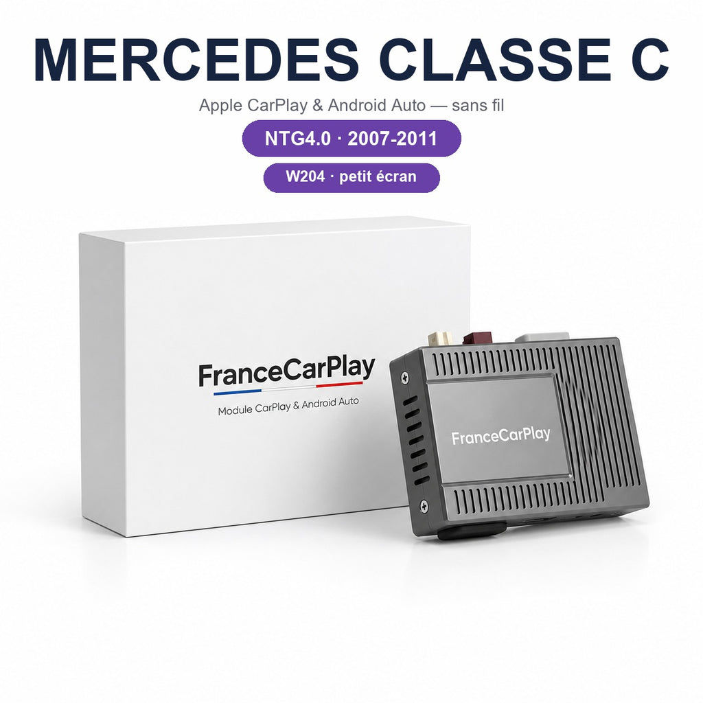 BOITIER MERCEDES CLASSE C (W204) NTG4.0 [2007-2011] – Petit écran
