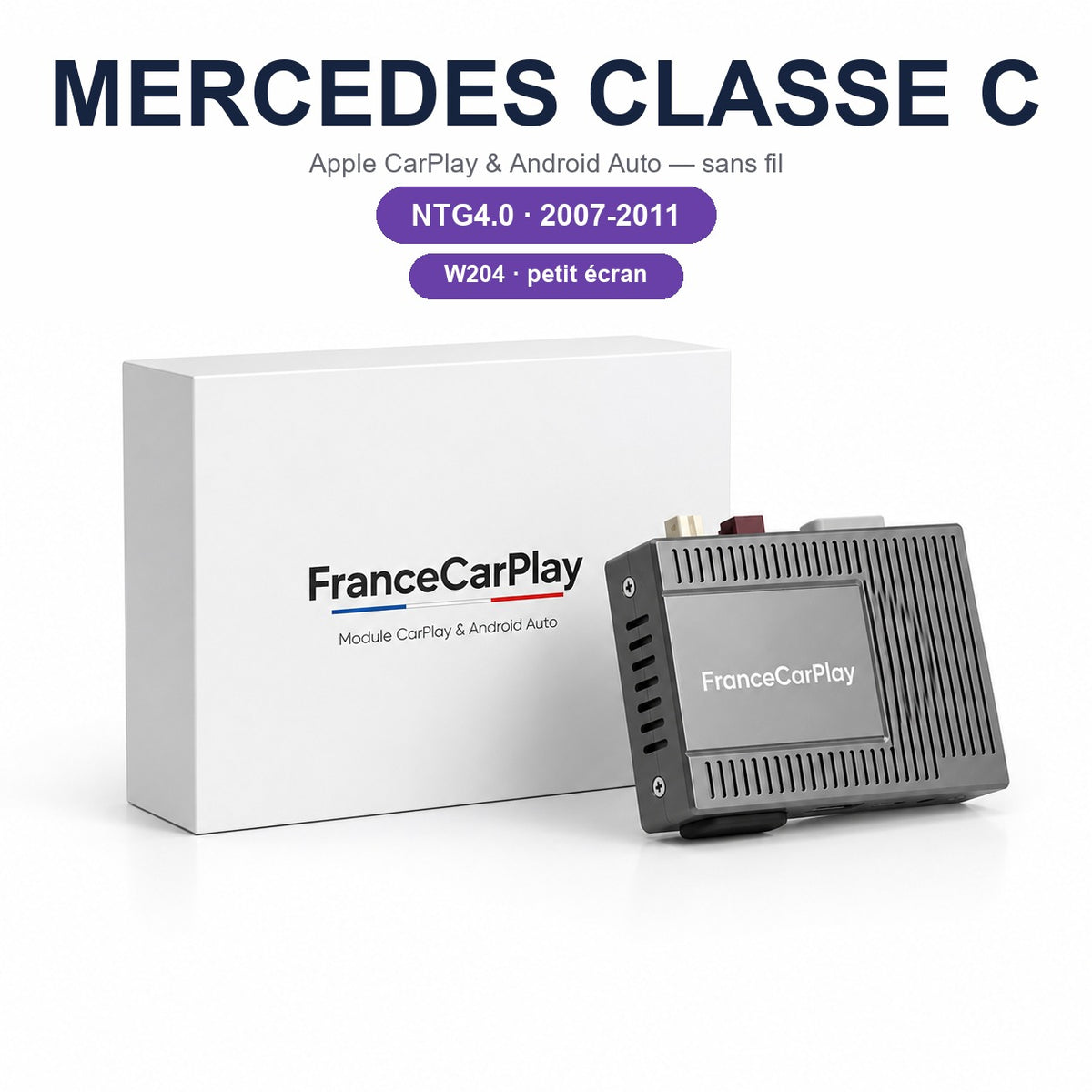 BOITIER MERCEDES CLASSE C (W204) NTG4.0 [2007-2011] – Petit écran