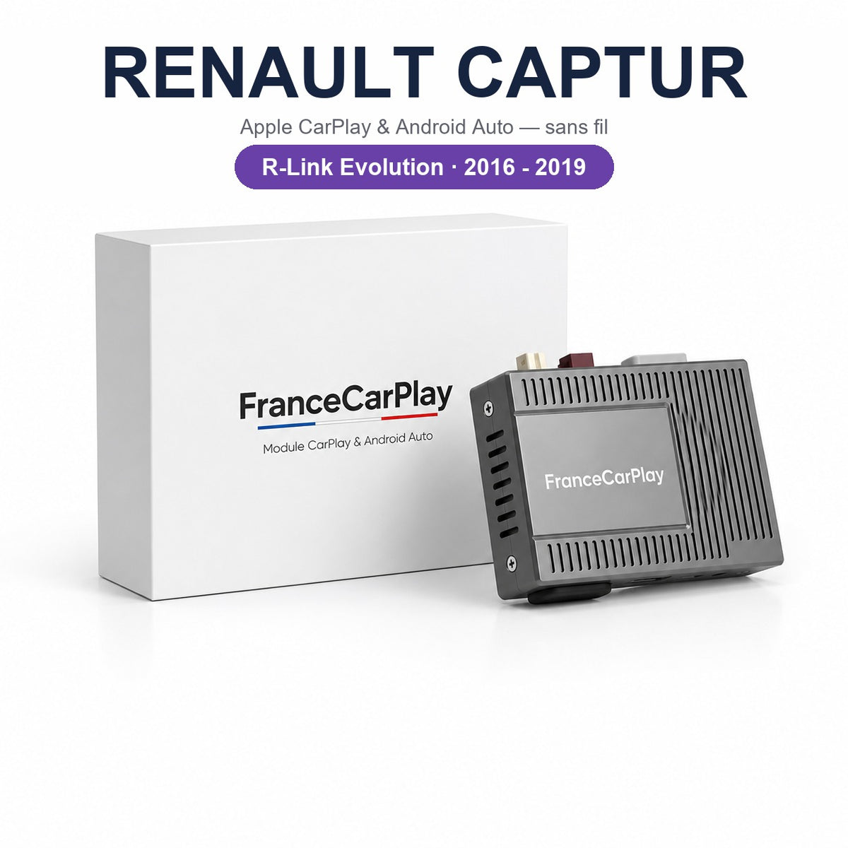 BOITIER RENAULT CAPTUR R-LINK EVOLUTION [2016-2019]