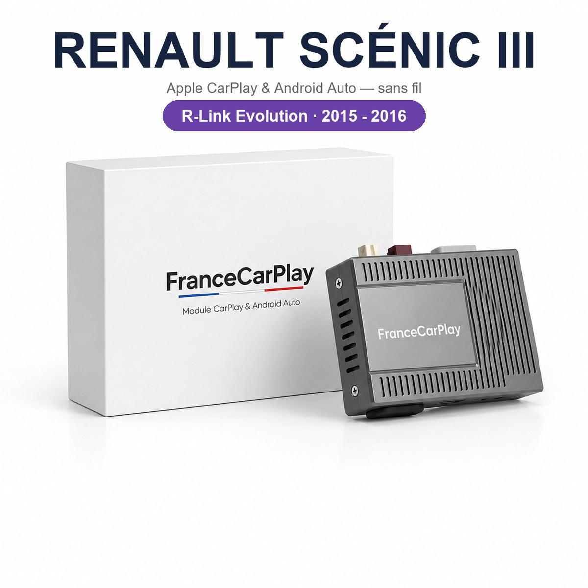 BOITIER RENAULT SCÉNIC III R-LINK EVOLUTION [2015-2016]