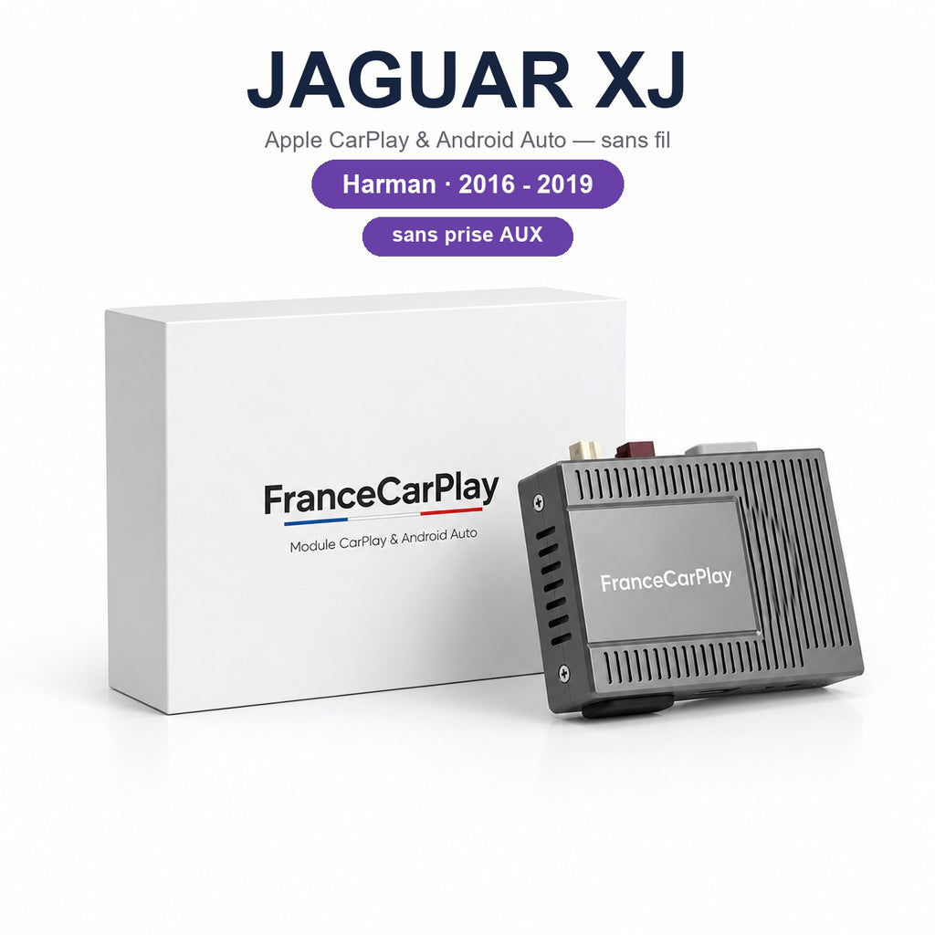 BOITIER JAGUAR XJ HARMAN – SANS PRISE AUX [2016-2019]
