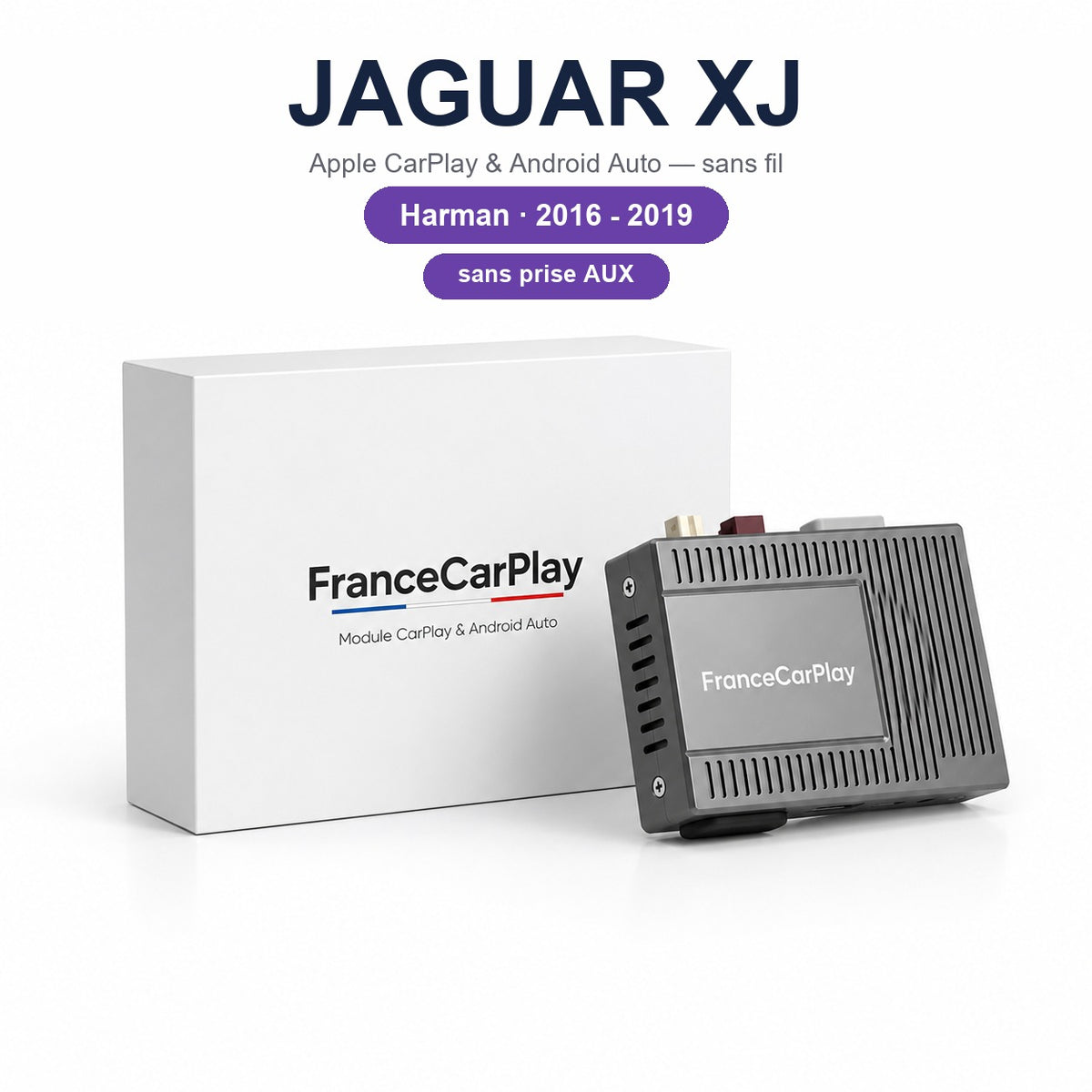 BOITIER JAGUAR XJ HARMAN – SANS PRISE AUX [2016-2019]
