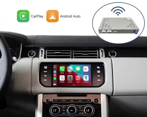 Boîtier CarPlay et Android Auto sans fil pour Range Rover Evoque (2011-2016)