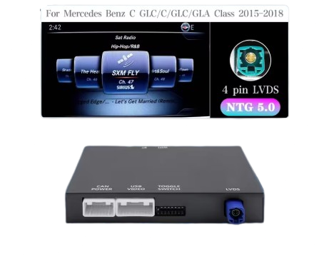 Autoradio CarPlay Mercedes CLA / ML / GL NTG 5.0 compatible caméra de recul