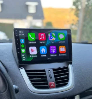 Autoradio CarPlay Peugeot 207 compatible caméra de recul