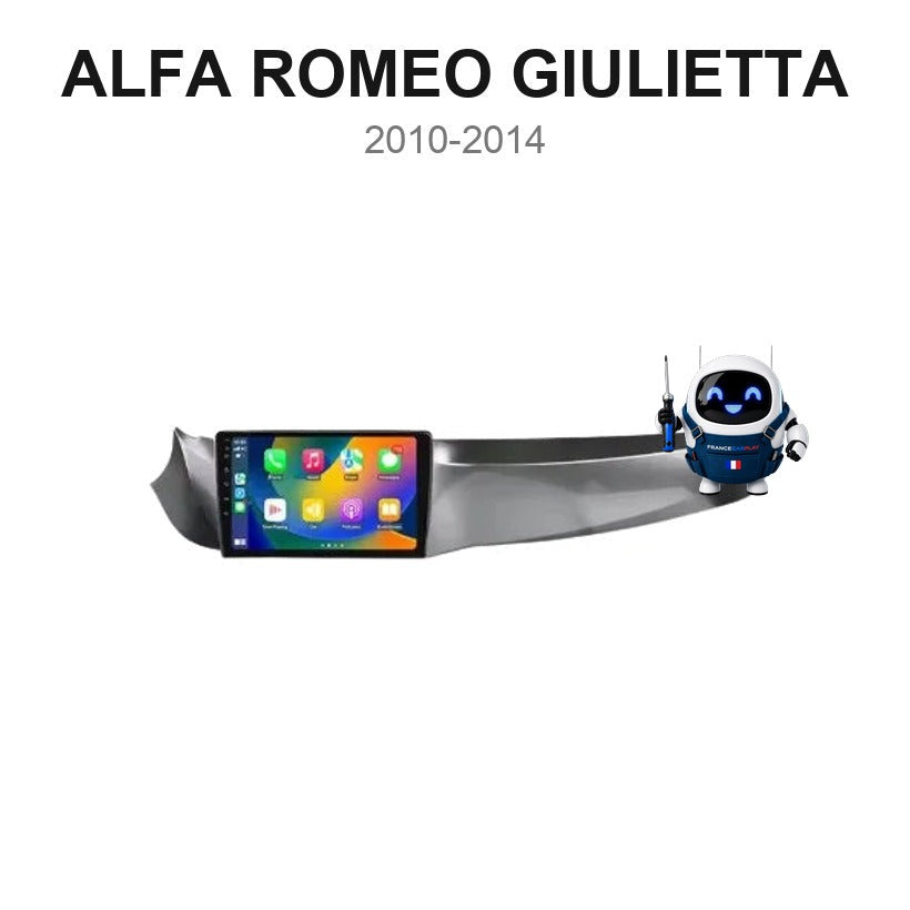 Écran CarPlay et Android Auto sans fil pour Alfa Romeo Giulietta (2010-2014)