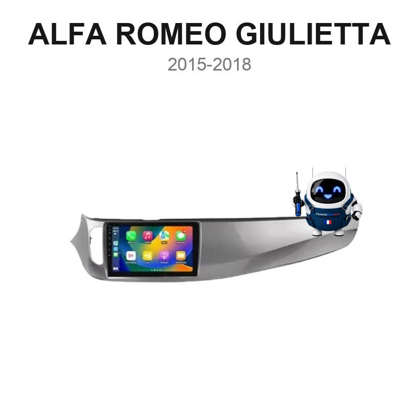 Écran CarPlay et Android Auto sans fil pour Alfa Romeo Giulietta (2015-2018)