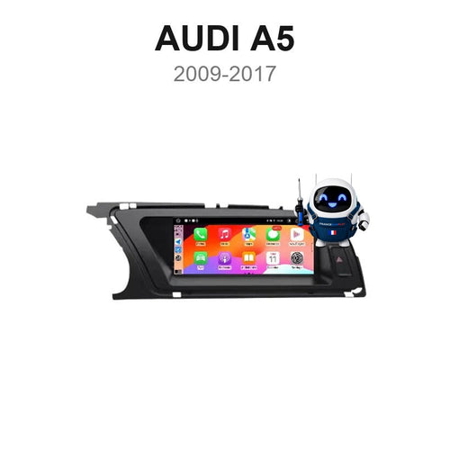 Écran CarPlay et Android Auto sans fil pour Audi A5 (2009-2017)