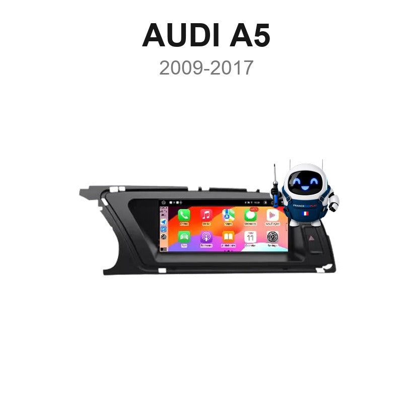 Écran CarPlay et Android Auto sans fil pour Audi A5 (2009-2017)
