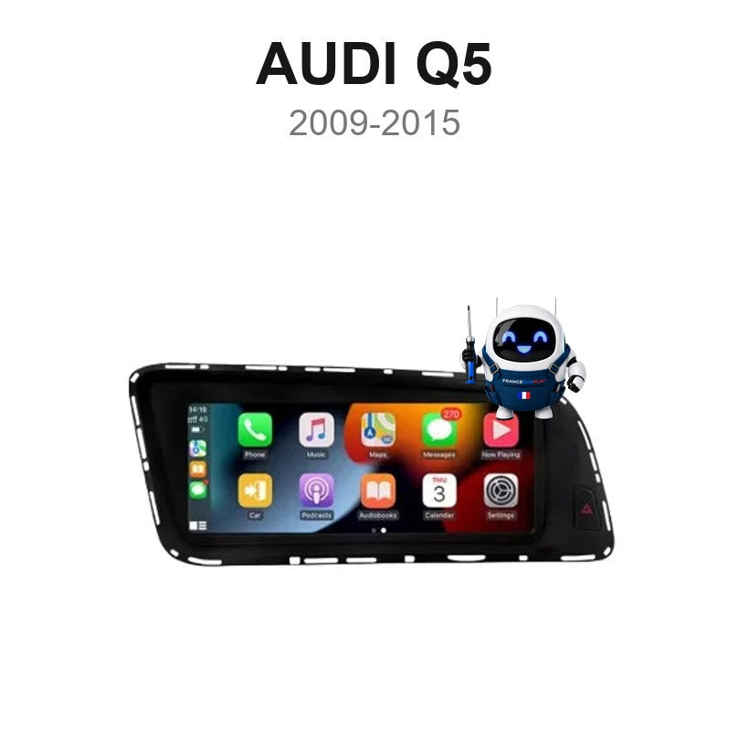 Écran CarPlay et Android Auto sans fil pour Audi Q5 (2009-2015)