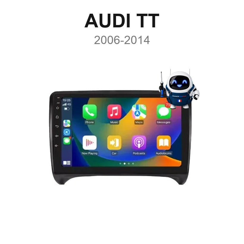 Écran CarPlay et Android Auto sans fil pour Audi TT (2006-2014)