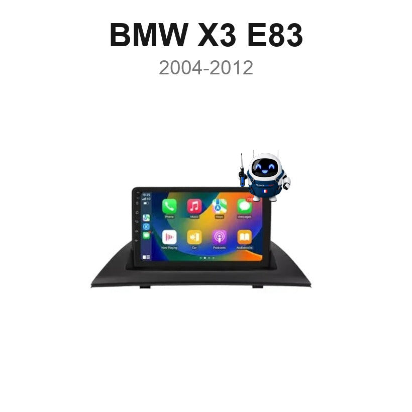 Écran CarPlay et Android Auto sans fil pour BMW X3 E83 (2004-2012)