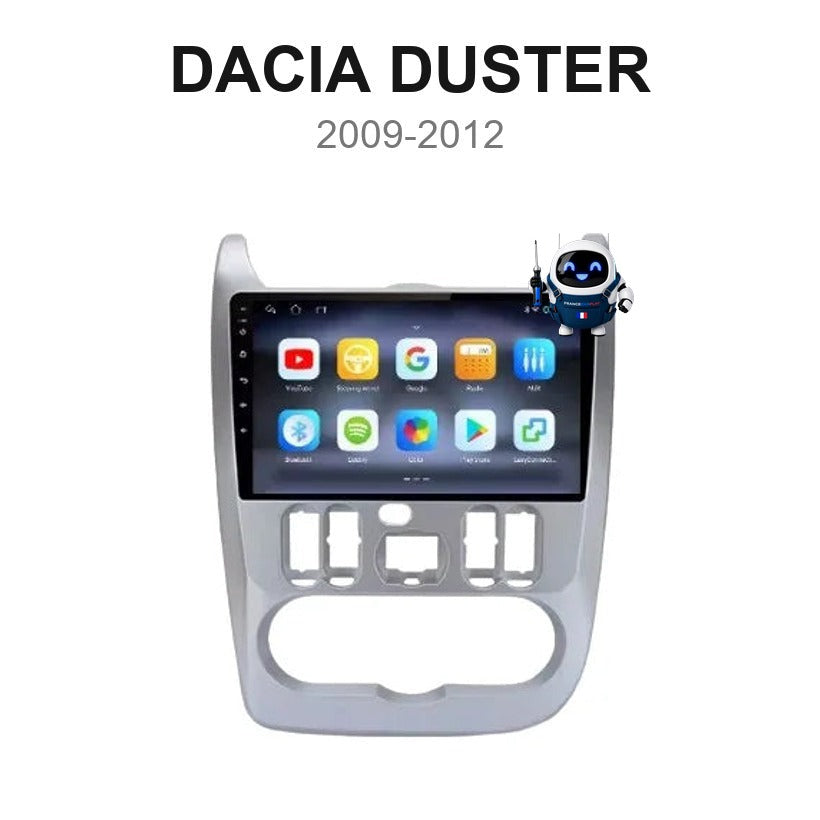 Écran CarPlay et Android Auto sans fil pour Dacia Duster (2009-2012)