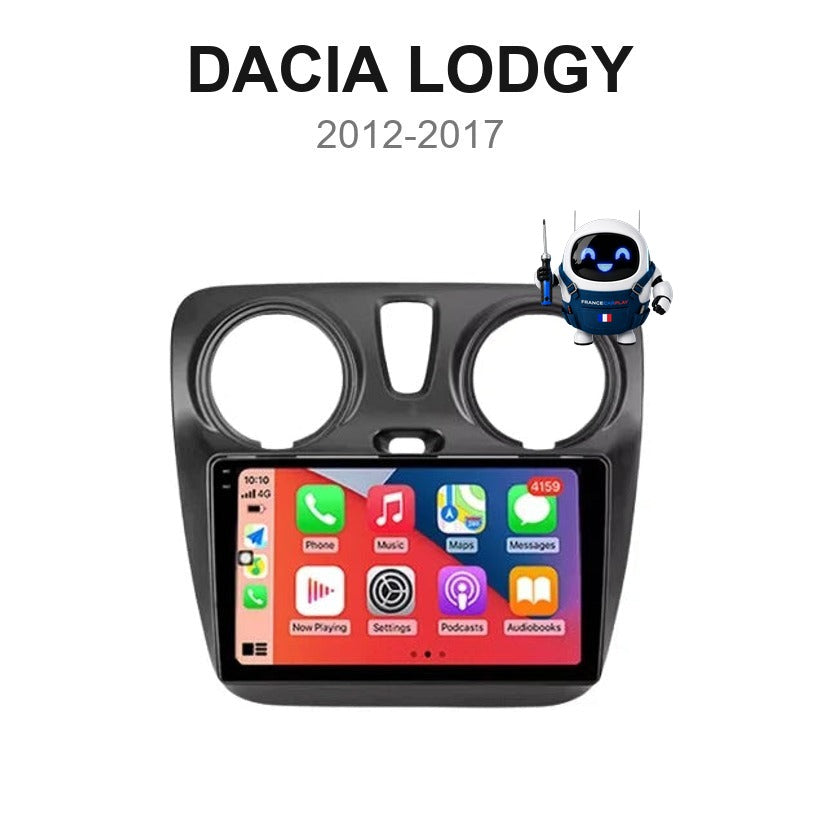 Écran CarPlay et Android Auto sans fil pour Dacia Lodgy (2012-2017)
