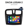 Écran CarPlay et Android Auto sans fil pour Dacia Logan 2 (2014-2019)