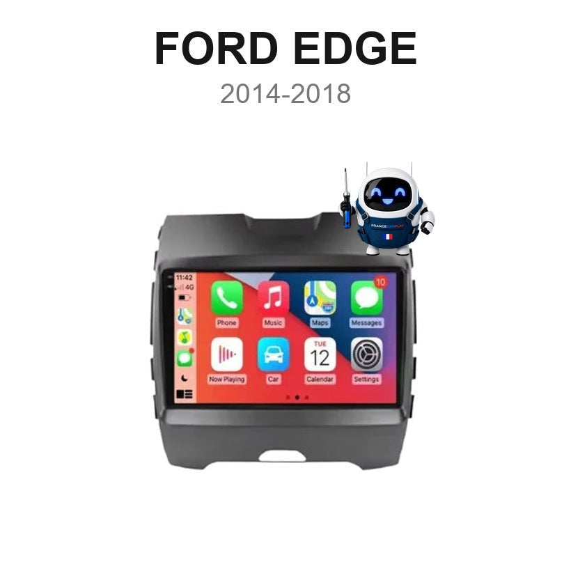 Écran CarPlay et Android Auto sans fil pour Ford Edge 2 (2014-2018)