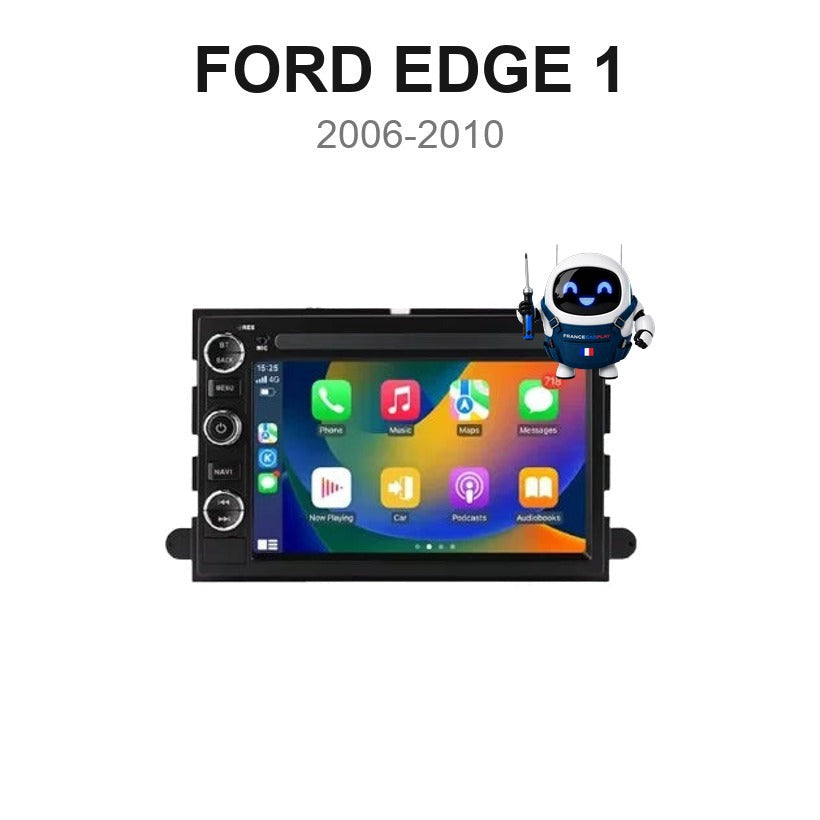 Écran CarPlay et Android Auto sans fil pour Ford Edge 1 (2006-2010)