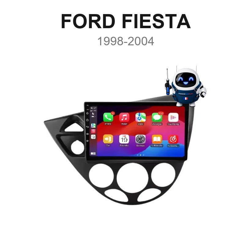 Écran CarPlay et Android Auto sans fil pour Ford Fiesta (1998-2004)
